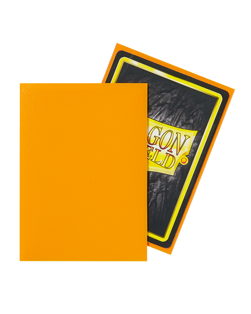 Bustine Protettive Dragon Shield - Orange - Matte Sleeves - Standard Size