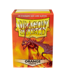 Bustine Protettive Dragon Shield - Orange - Matte Sleeves - Standard Size