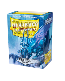 Bustine Protettive Dragon Shield - Petrol - Matte Sleeves - Standard Size