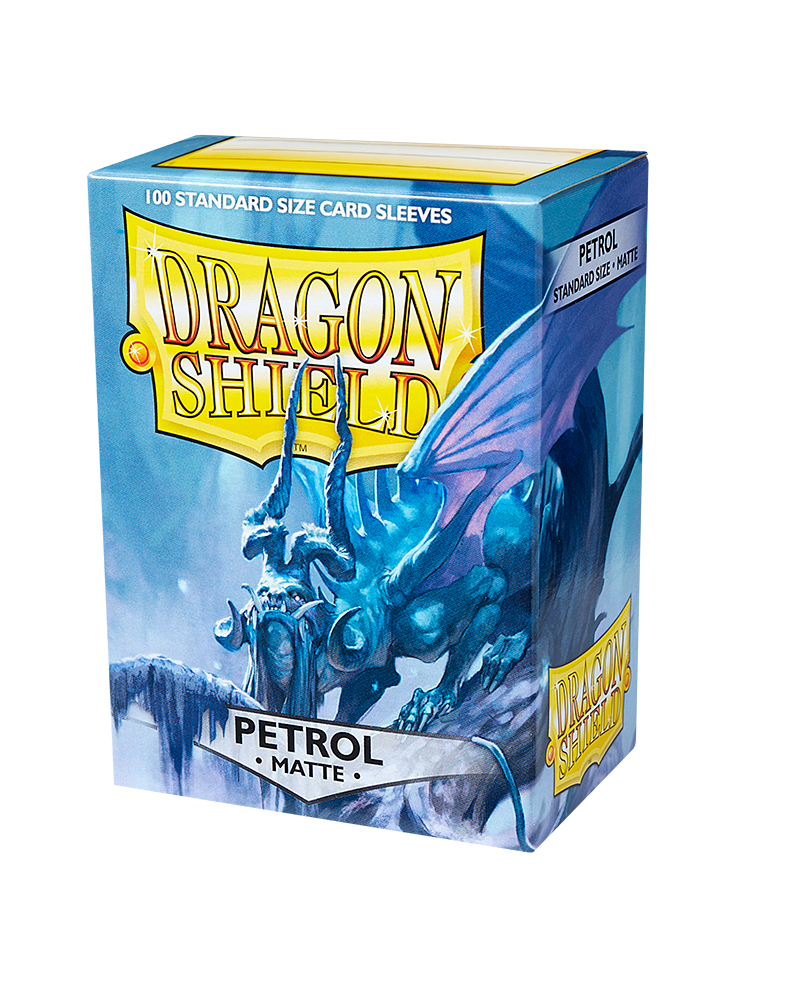Bustine Protettive Dragon Shield - Petrol - Matte Sleeves - Standard Size
