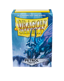 Bustine Protettive Dragon Shield - Petrol - Matte Sleeves - Standard Size