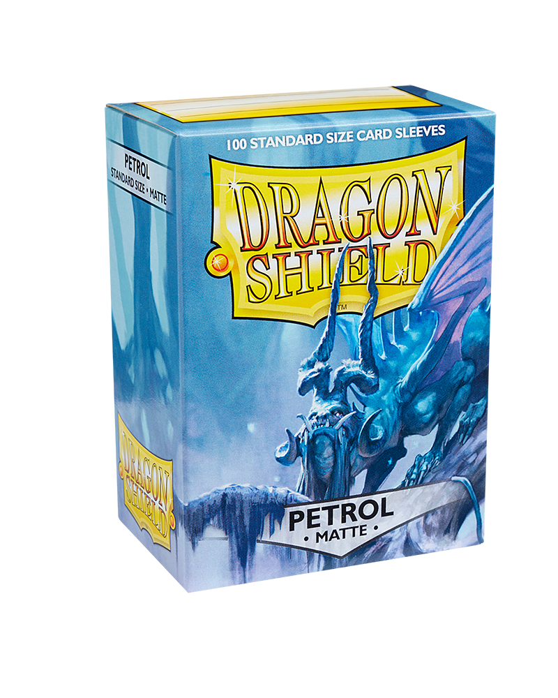 Bustine Protettive Dragon Shield - Petrol - Matte Sleeves - Standard Size