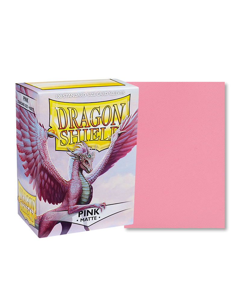 Bustine Protettive Dragon Shield - Pink - Matte Sleeves - Standard Size