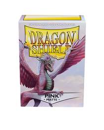 Bustine Protettive Dragon Shield - Pink - Matte Sleeves - Standard Size