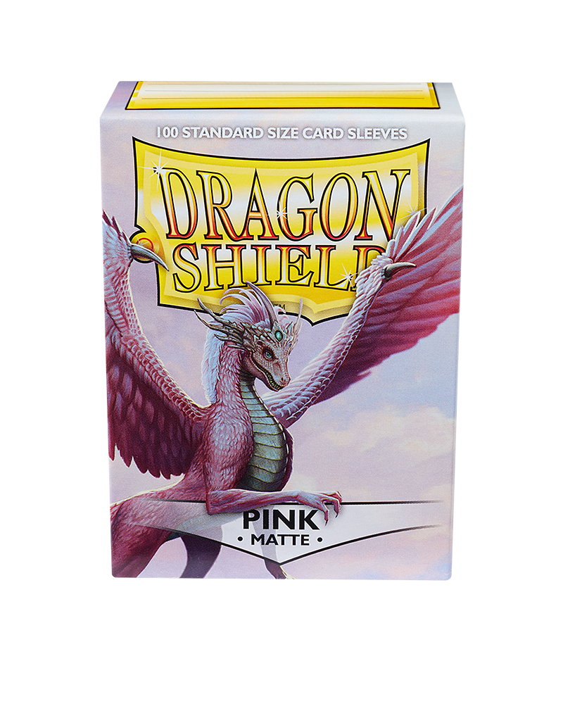 Bustine Protettive Dragon Shield - Pink - Matte Sleeves - Standard Size