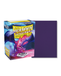 Bustine Protettive Dragon Shield - Purple - Matte Sleeves - Standard Size