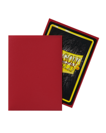 Bustine Protettive Dragon Shield - Red - Matte Sleeves - Standard Size