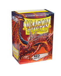 Bustine Protettive Dragon Shield - Red - Matte Sleeves - Standard Size