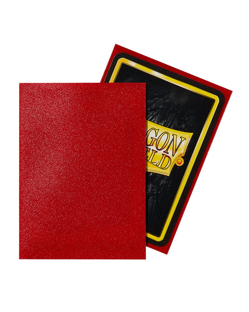Bustine Protettive Ruvide Dragon Shield Rubino - Standard Size Immagine secondaria del prodotto