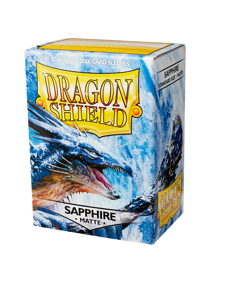 Bustine Protettive Dragon Shield - Sapphire - Matte Sleeves - Standard Size