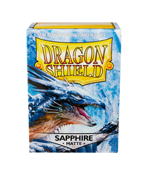 Bustine Protettive Dragon Shield - Sapphire - Matte Sleeves - Standard Size