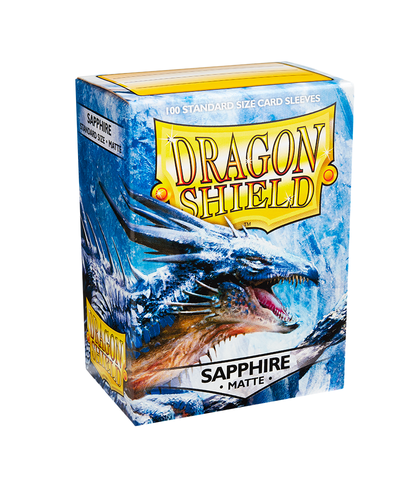 Bustine Protettive Dragon Shield - Sapphire - Matte Sleeves - Standard Size