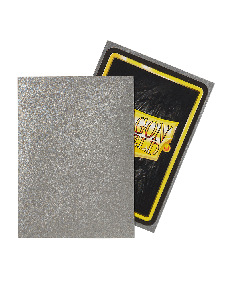 Bustine Protettive Ruvide Dragon Shield Argento - Standard Size Immagine secondaria del prodotto