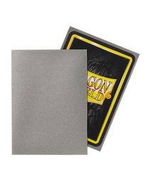 Bustine Protettive Dragon Shield - Silver - Matte Sleeves - Standard Size