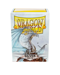 Bustine Protettive Dragon Shield - Silver - Matte Sleeves - Standard Size