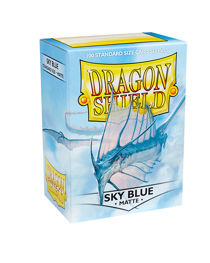 Bustine Protettive Dragon Shield - Sky Blue - Matte Sleeves - Standard Size