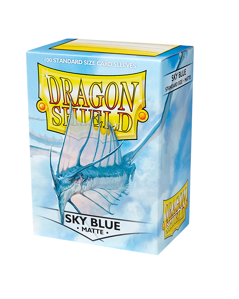 Bustine Protettive Dragon Shield - Sky Blue - Matte Sleeves - Standard Size