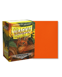 Bustine Protettive Dragon Shield - Tangerine - Matte Sleeves - Standard Size