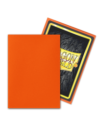 Bustine Protettive Dragon Shield - Tangerine - Matte Sleeves - Standard Size