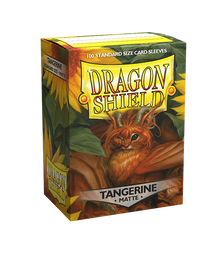 Bustine Protettive Dragon Shield - Tangerine - Matte Sleeves - Standard Size