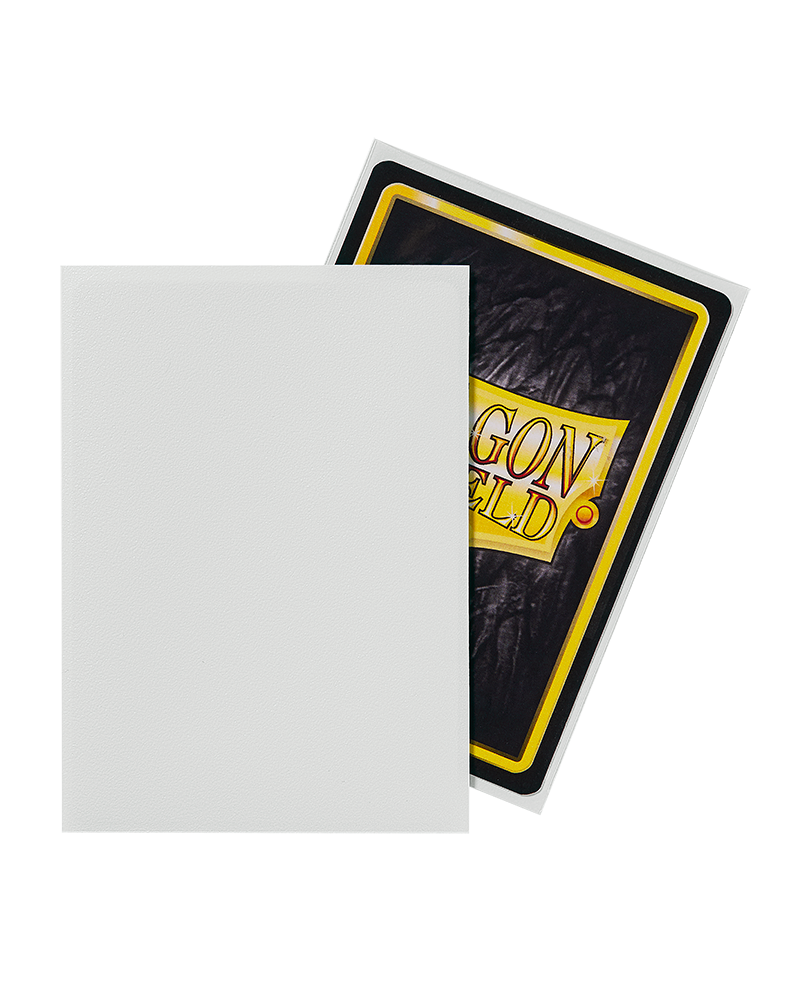 Bustine Protettive Dragon Shield - White - Matte Sleeves - Standard Size