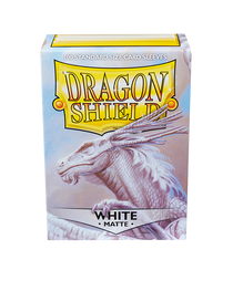 Bustine Protettive Dragon Shield - White - Matte Sleeves - Standard Size