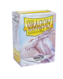 Bustine Protettive Dragon Shield - White - Matte Sleeves - Standard Size