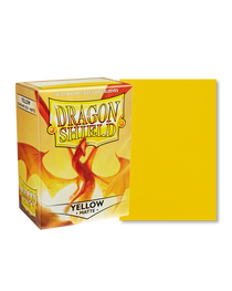 Bustine Protettive Dragon Shield - Yellow - Matte Sleeves - Standard Size