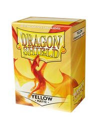 Bustine Protettive Dragon Shield - Yellow - Matte Sleeves - Standard Size