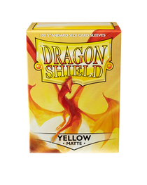 Bustine Protettive Dragon Shield - Yellow - Matte Sleeves - Standard Size