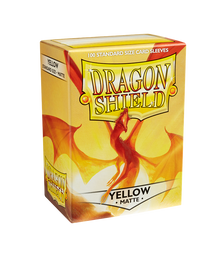 Bustine Protettive Dragon Shield - Yellow - Matte Sleeves - Standard Size