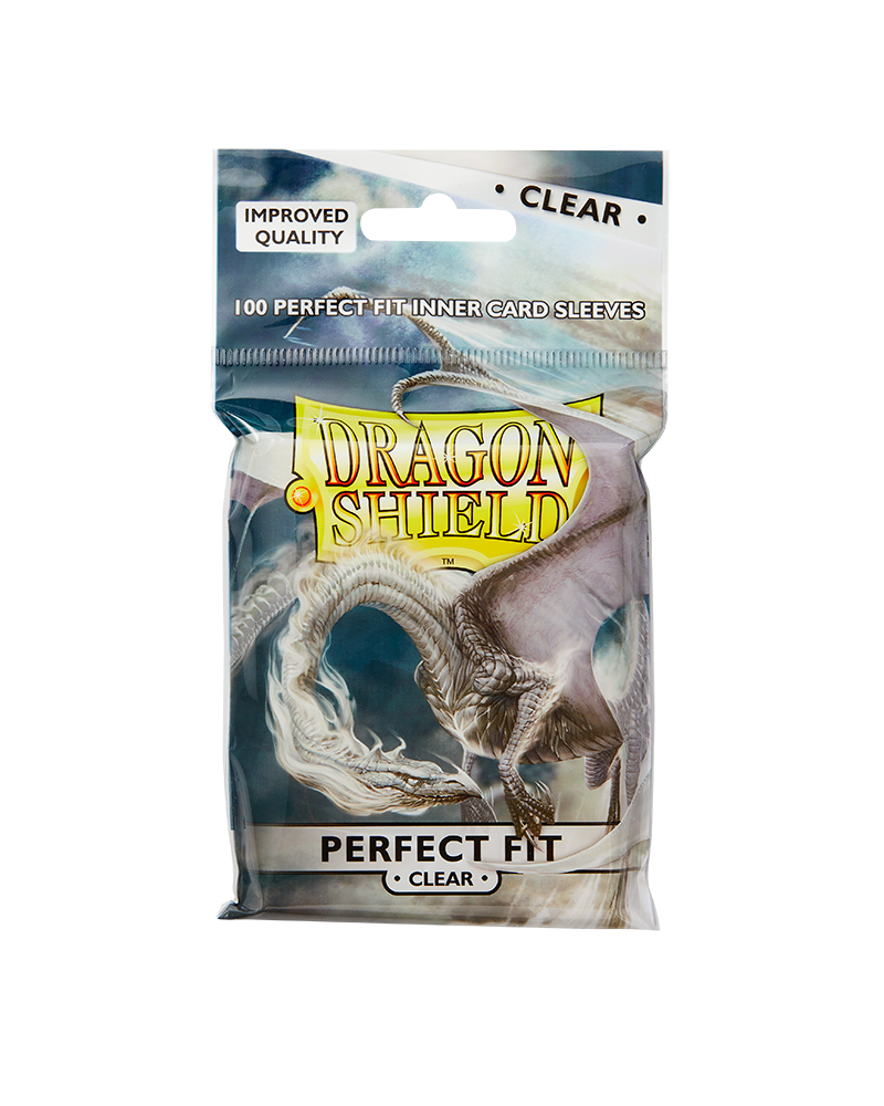 Bustine Protettive Dragon Shield - Clear - Toploading Perfect Fit Sleeves - Standard Size
