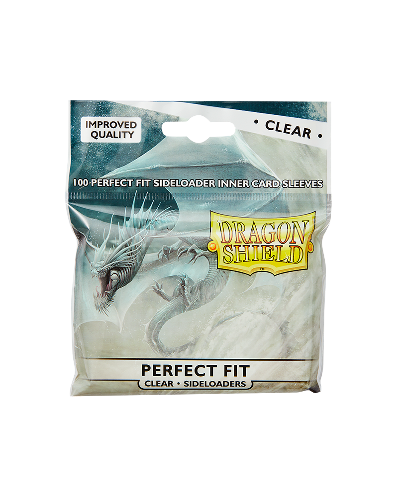 Bustine Protettive Dragon Shield - Clear - Sideloading Perfect Fit Sleeves - Standard Size