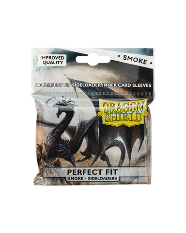 Bustine Protettive Dragon Shield - Smoke - Sideloading Perfect Fit Sleeves - Standard Size