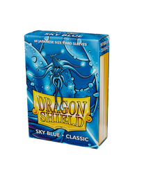 Bustine Protettive Dragon Shield - Sky Blue - Classic Sleeves - Japanese Size