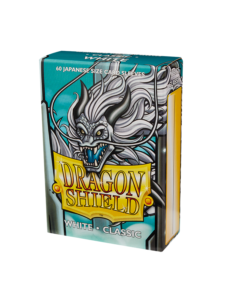 Bustine Protettive Dragon Shield - White - Classic Sleeves - Japanese Size