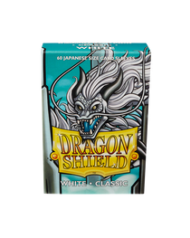 Bustine Protettive Lisce Dragon Shield Bianche - Japanese Size