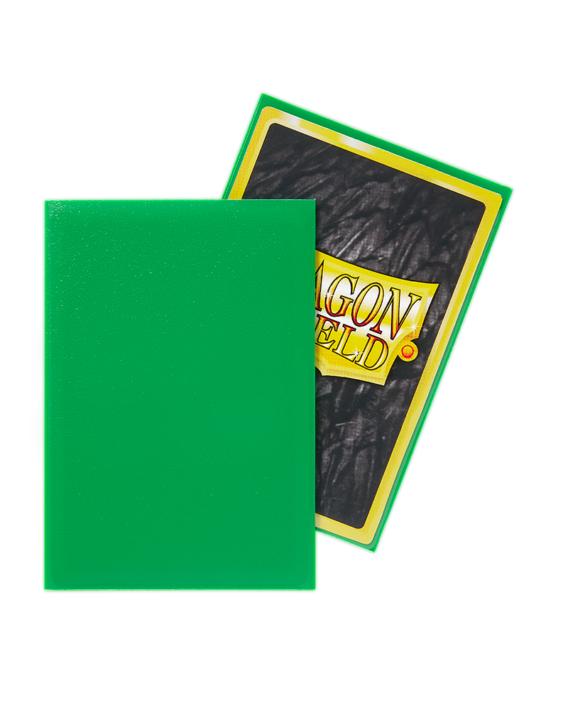 Bustine Protettive Ruvide Dragon Shield Verde Mela - Japanese Size Immagine secondaria del prodotto