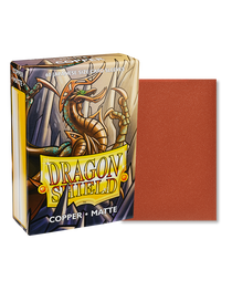 Bustine Protettive Dragon Shield - Copper - Matte Sleeves - Japanese Size
