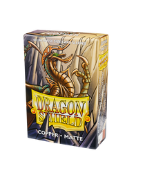 Bustine Protettive Dragon Shield - Copper - Matte Sleeves - Japanese Size