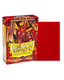 Bustine Protettive Dragon Shield - Crimson - Matte Sleeves - Japanese Size