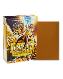 Bustine Protettive Dragon Shield - Gold - Matte Sleeves - Japanese Size