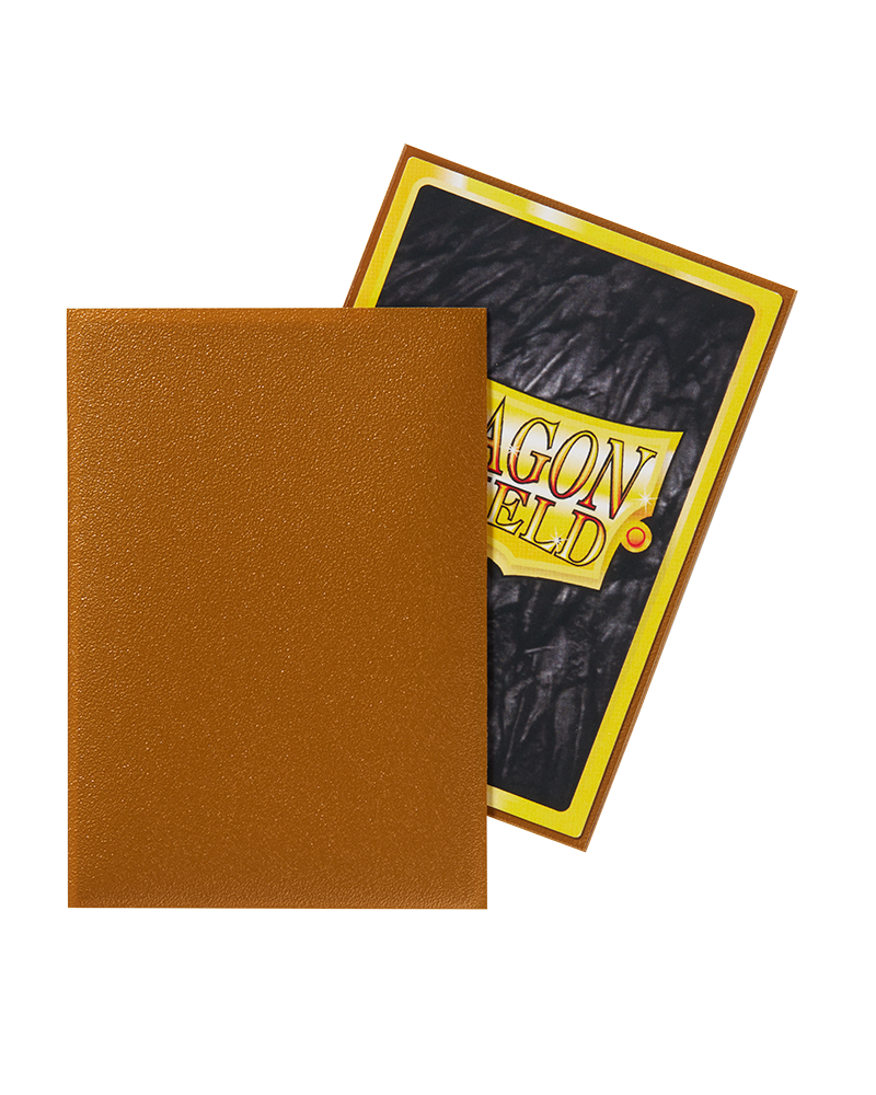 Bustine Protettive Ruvide Dragon Shield Oro - Japanese Size Immagine secondaria del prodotto