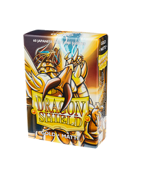 Bustine Protettive Dragon Shield - Gold - Matte Sleeves - Japanese Size