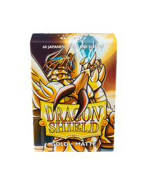 Bustine Protettive Dragon Shield - Gold - Matte Sleeves - Japanese Size