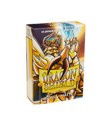 Bustine Protettive Dragon Shield - Gold - Matte Sleeves - Japanese Size