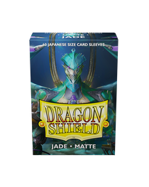 Bustine Protettive Dragon Shield - Jade - Matte Sleeves - Japanese Size