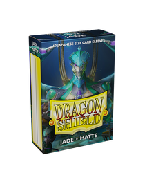 Bustine Protettive Dragon Shield - Jade - Matte Sleeves - Japanese Size