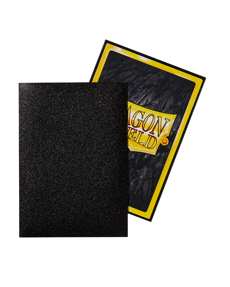 Bustine Protettive Ruvide Dragon Shield Nero Jet - Japanese Size Immagine secondaria del prodotto