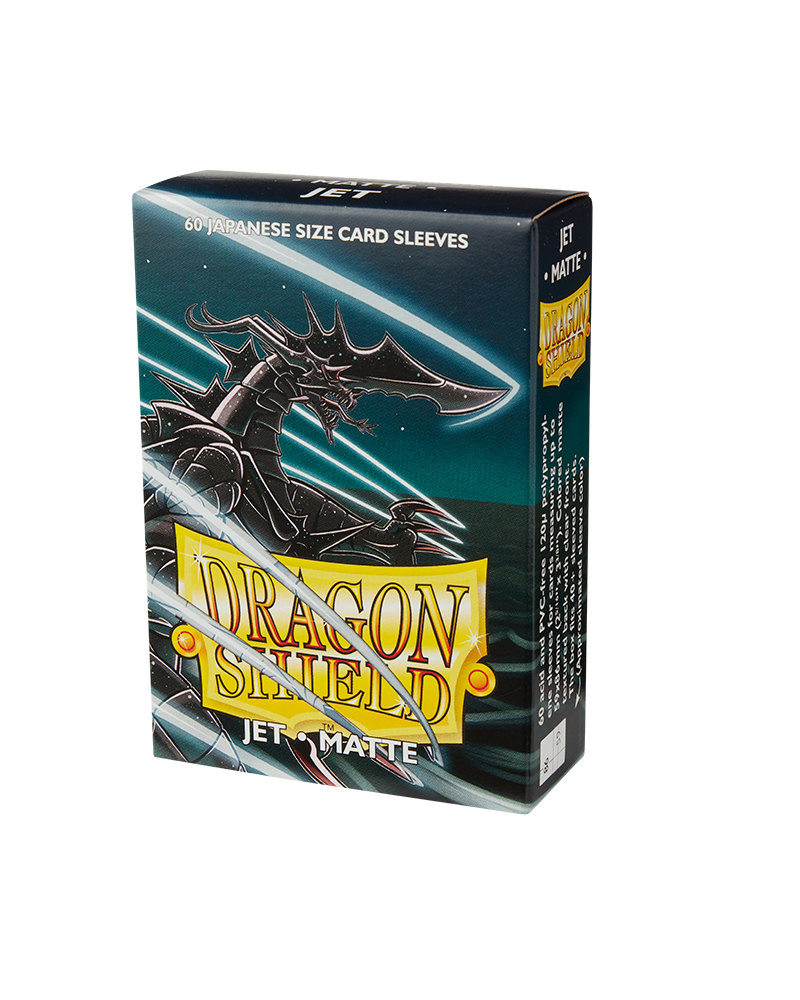 Bustine Protettive Dragon Shield - Jet - Matte Sleeves - Japanese Size